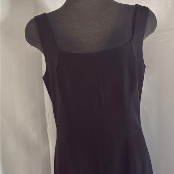 Christian Lacroix Little Black Dress. Lined form fit elastane stretch. Medium. - Picture 2 of 16